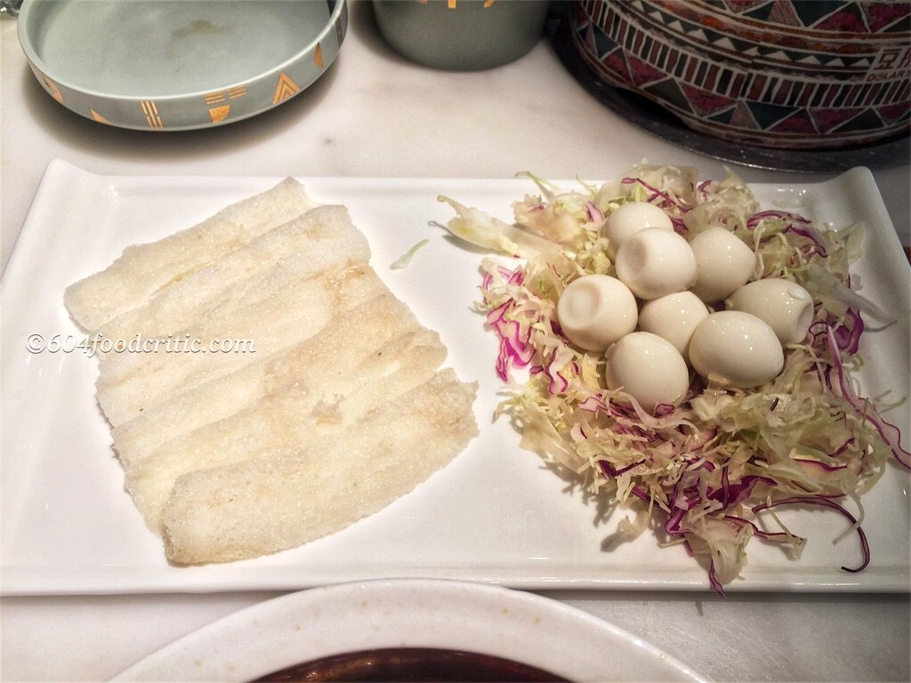 Dolar Shop Richmond Hot Pot Half Order of Bamboo Fungus and Quail Eggs