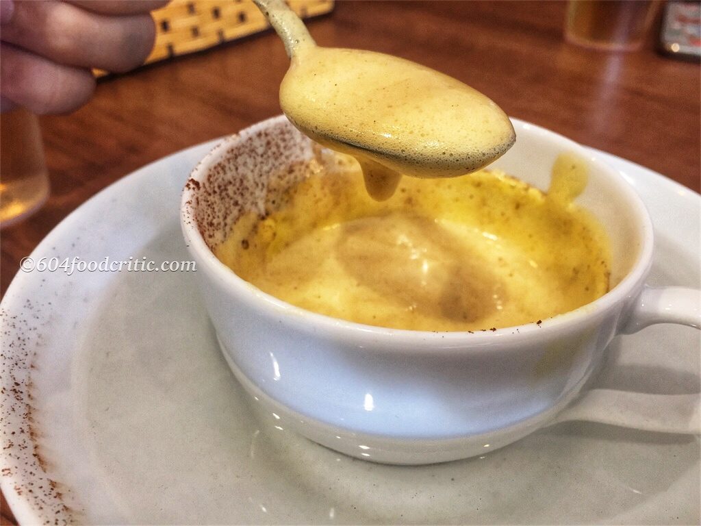 Hanoi Old Quarter Restaurant Egg Coffee Foamy