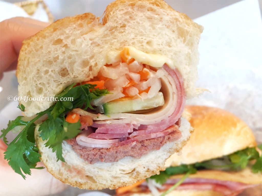 Ba-Le Deli and Bakery Banh Mi Cross Section