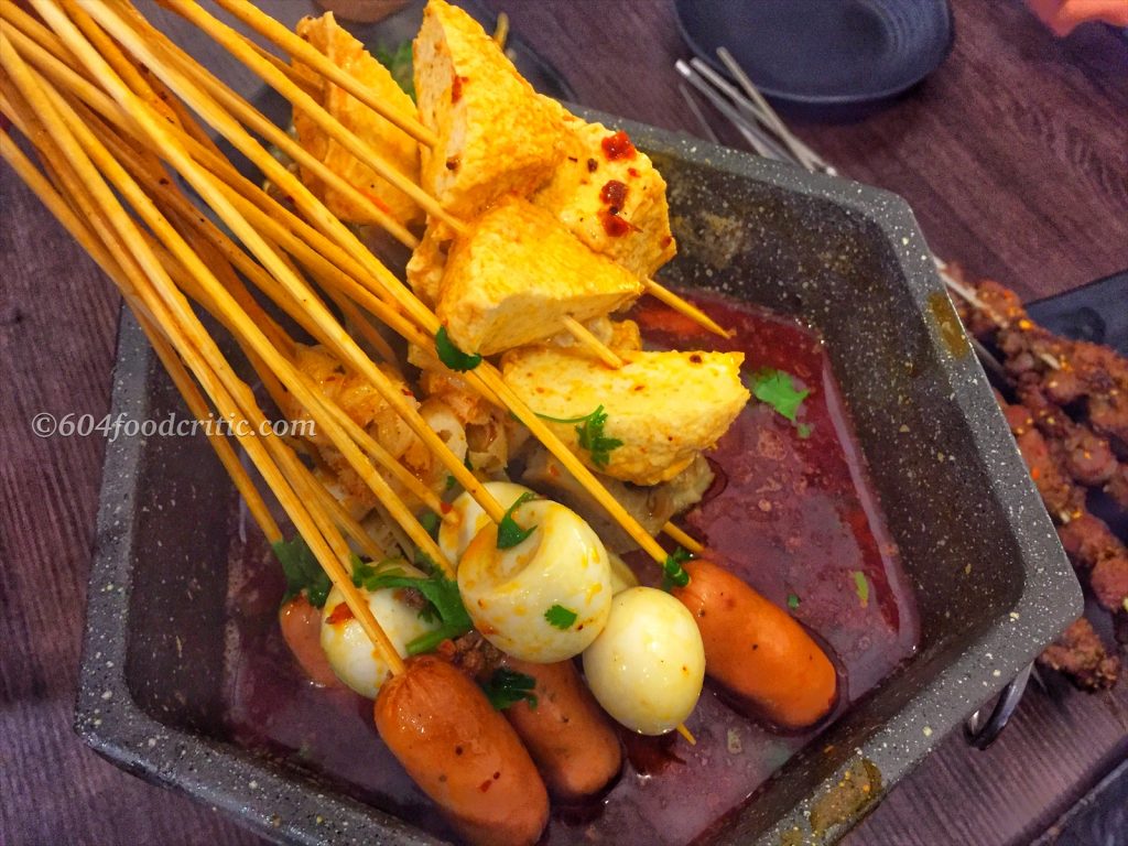 Chinese Skewers at Big Tree Food Palace Spicy Pot