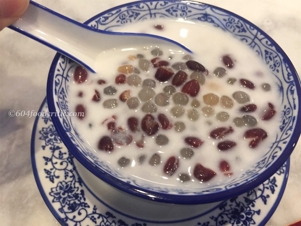 New Cantonese Style Dessert The First Dessert Taro Ball & Sago + Red Bean