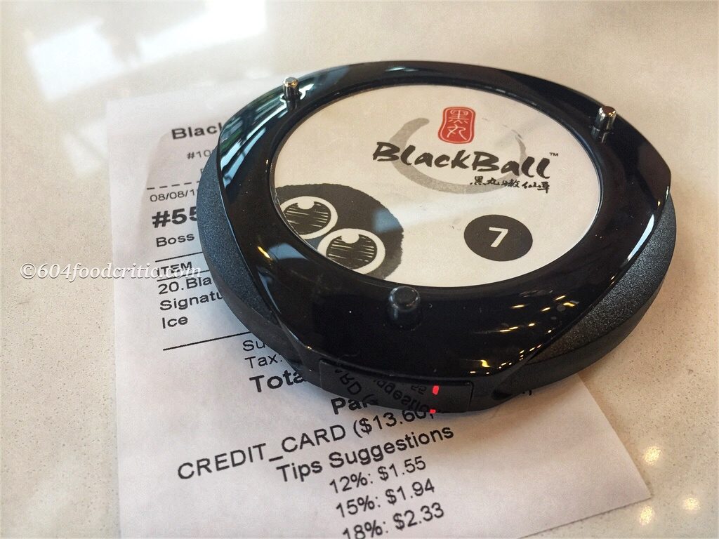 BlackBall Taiwanese Dessert Pager