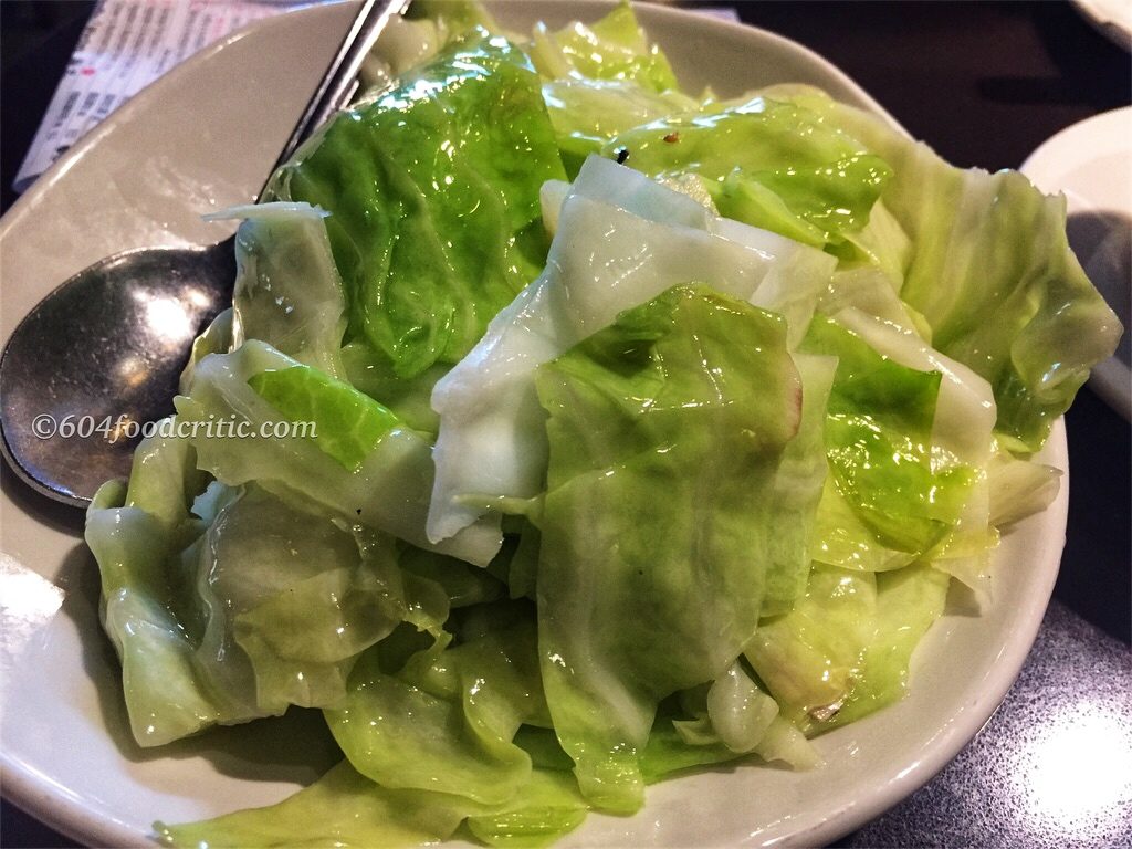 Din Tai Fung Xiao Long Bao Sauteed Taiwanese Cabbage with Garlic