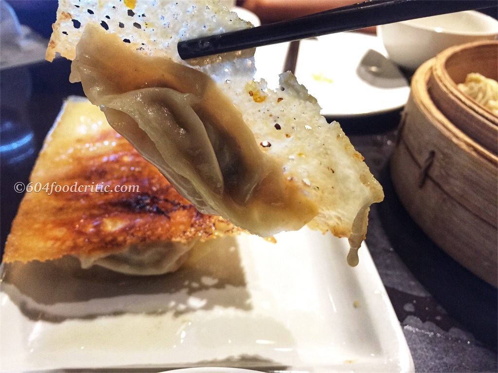 Din Tai Fung Xiao Long Bao Shrimp and Kurotuba Pork Pot Stickers Upside