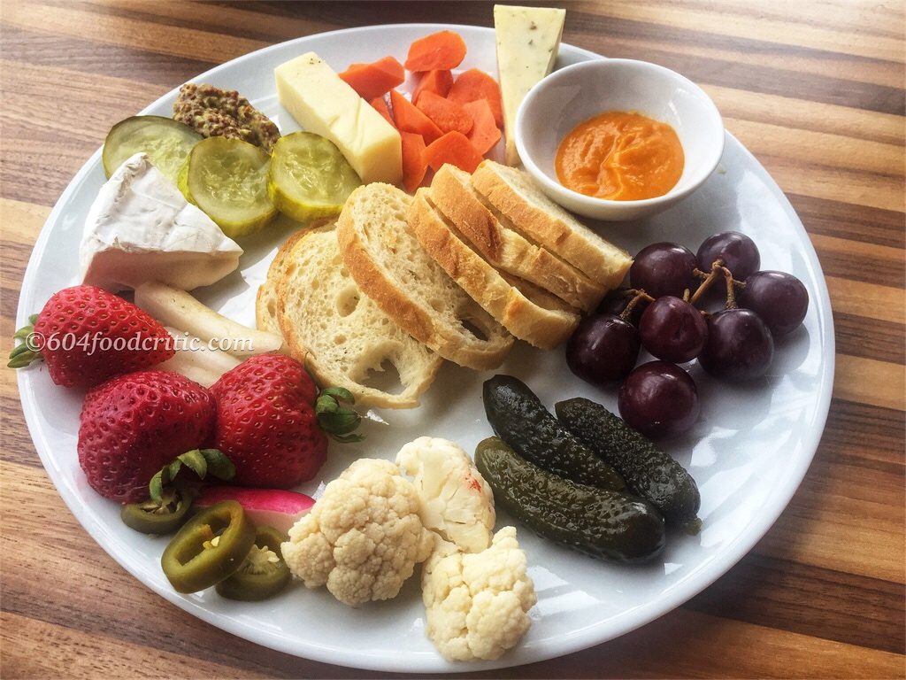 The Outlook Restaurant Artisanal Cheese Plate