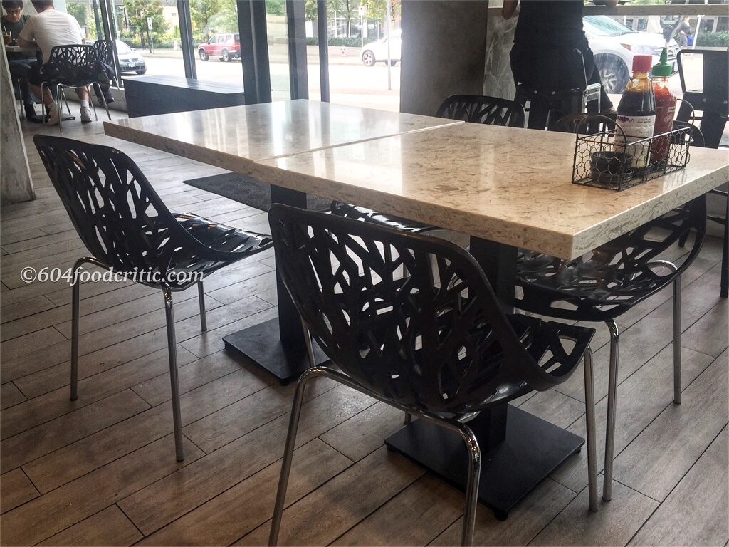 The Viet Noodle Guy Table and chair