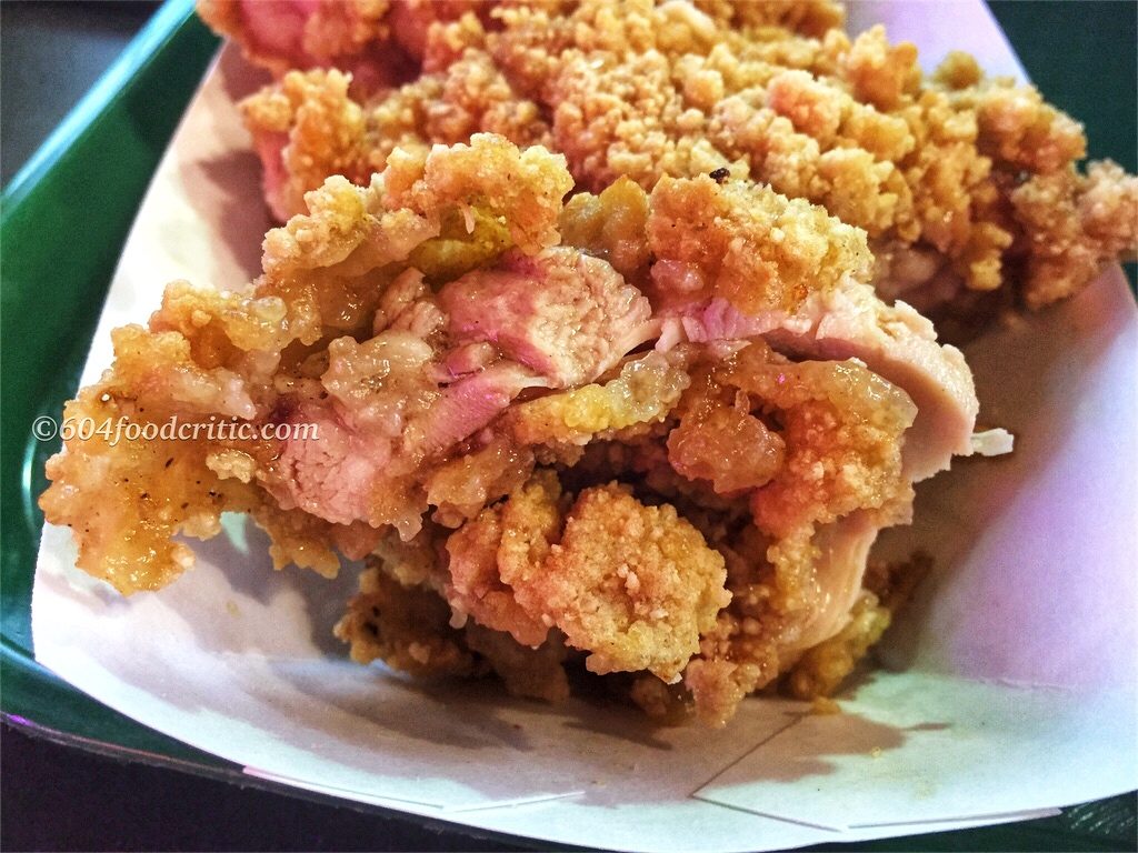 Chef Liu Kitchen Taiwanese beef noodle in Richmond Deep-fried Chicken Filet Inside