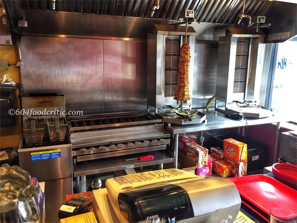 Donair Spot Lebanese Restaurant in Vancouver Cashier