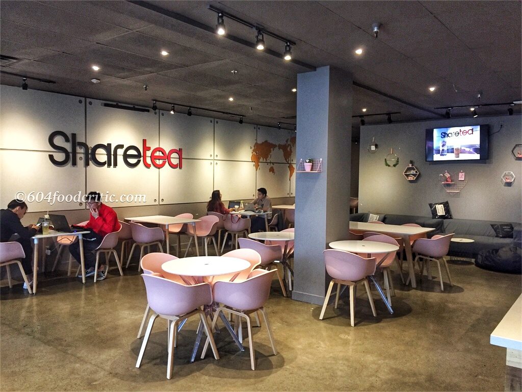 Share Tea Seating