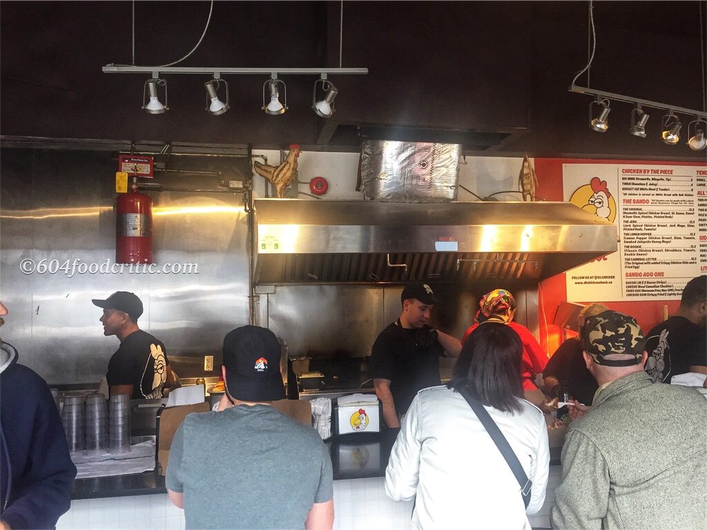 Downlow Chicken Shack in Vancouver Kitchen