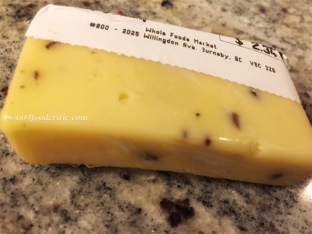 Truffle Gouda from Whole Foods Market package back