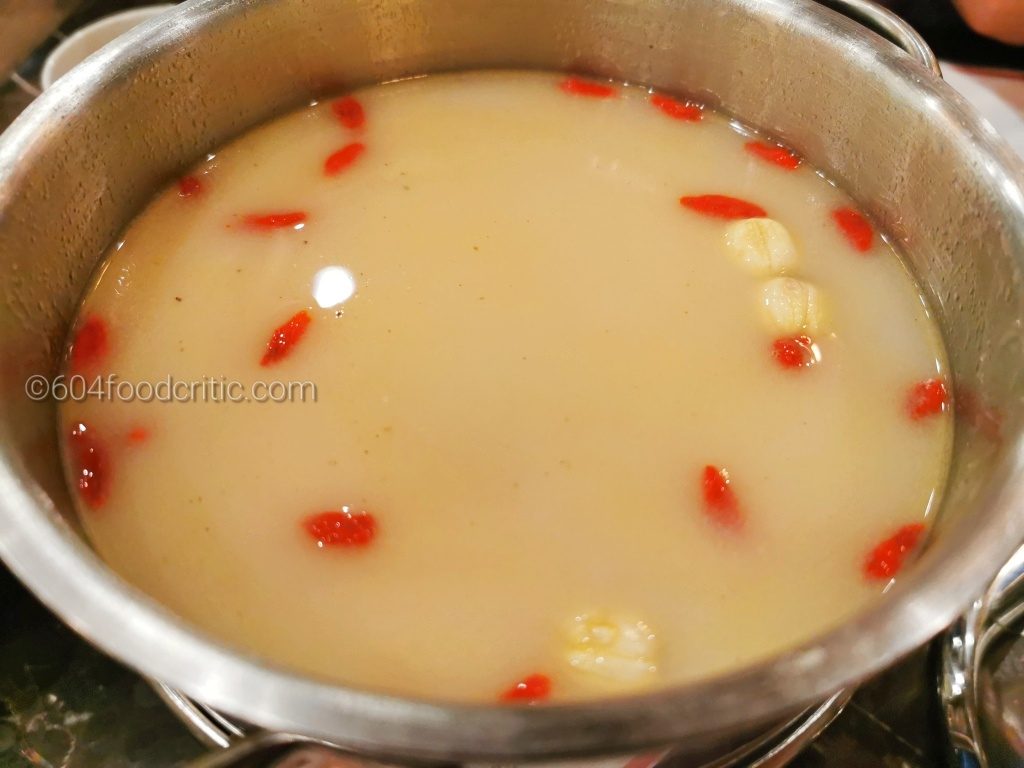 QianDao hotpot in Surrey QianDao Pork Tripe & Chicken Broth