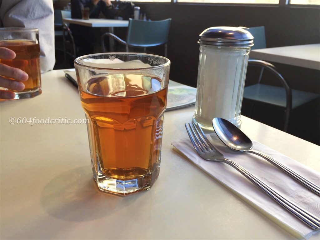 iCafe Cantonese Restaurant in Vancouver Table Setup