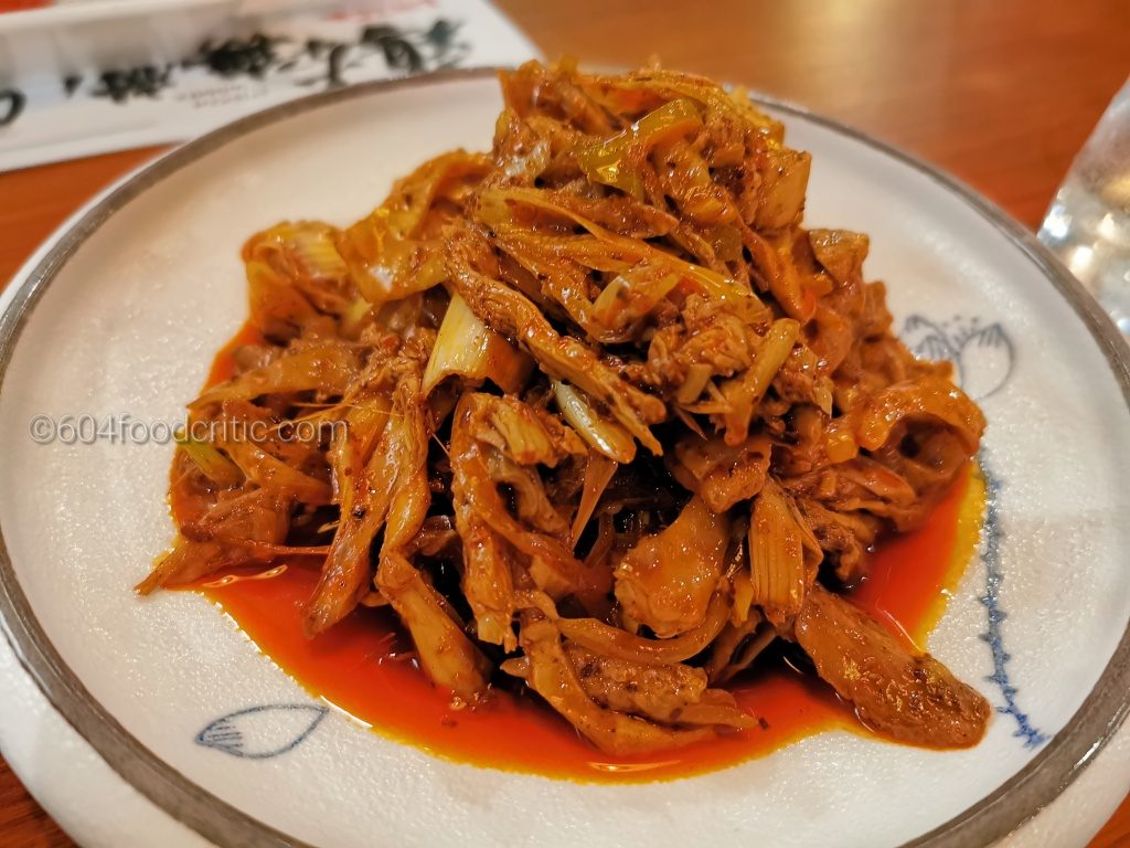 Chicken Winner shredded chicken with sesame