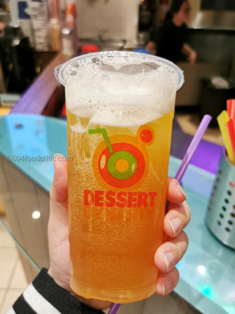 Dessert Dynasty passion fruit green tea