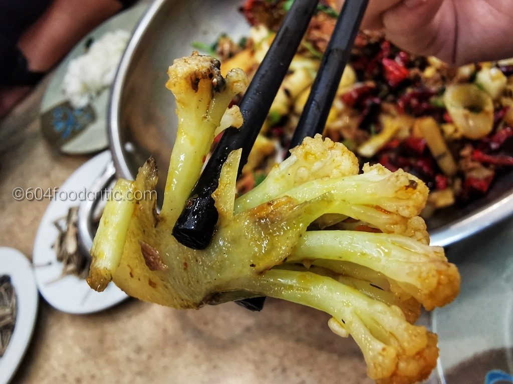 Kowloon Chinese Restaurant rotton cauliflower