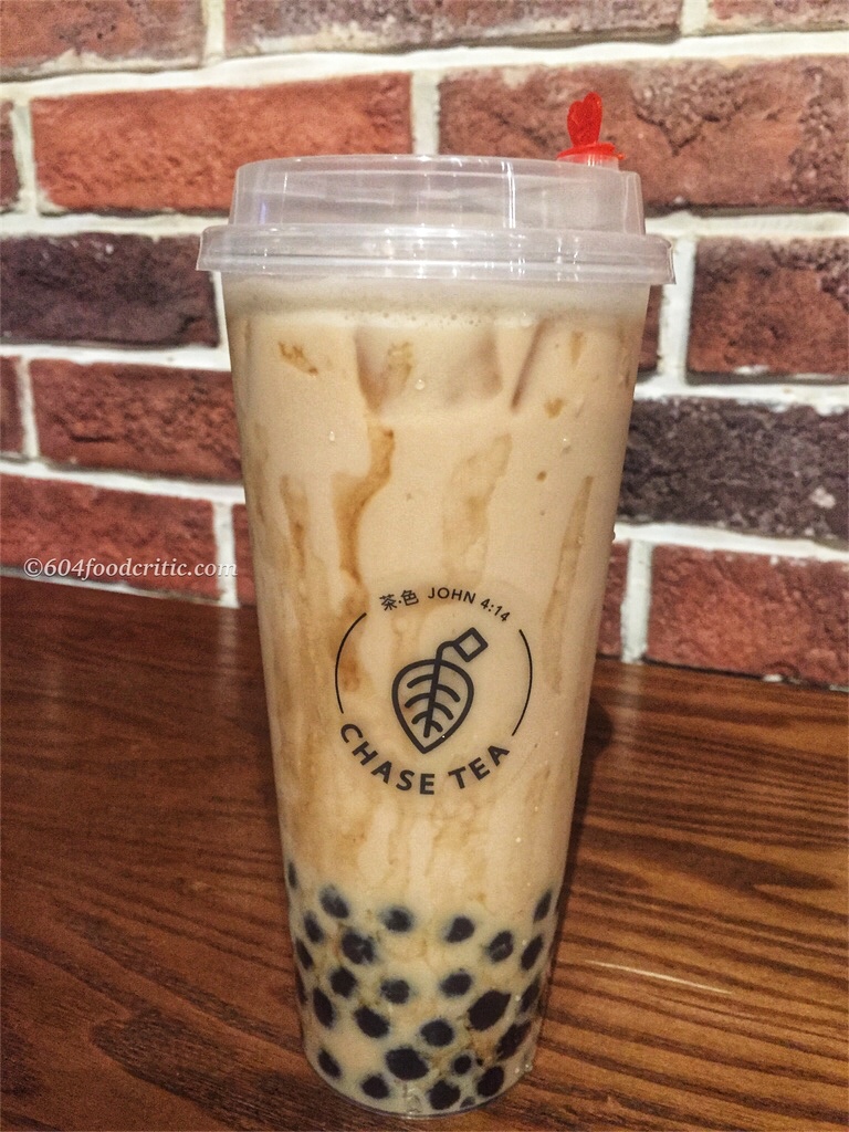 Chase Tea Original Milk Tea with pearl