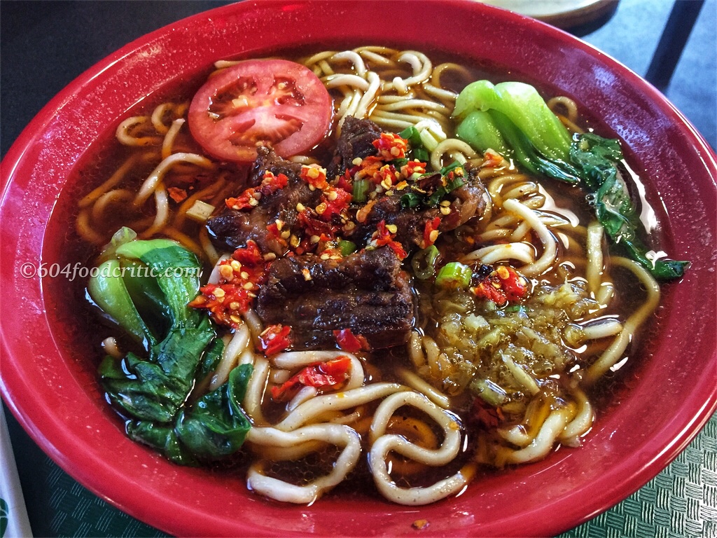 Chef Liu Kitchen Taiwanese beef noodle in Richmond Beef Noodle