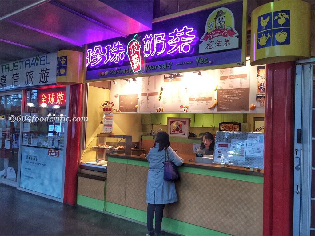 Peanuts classic bubble tea in Richmond Front