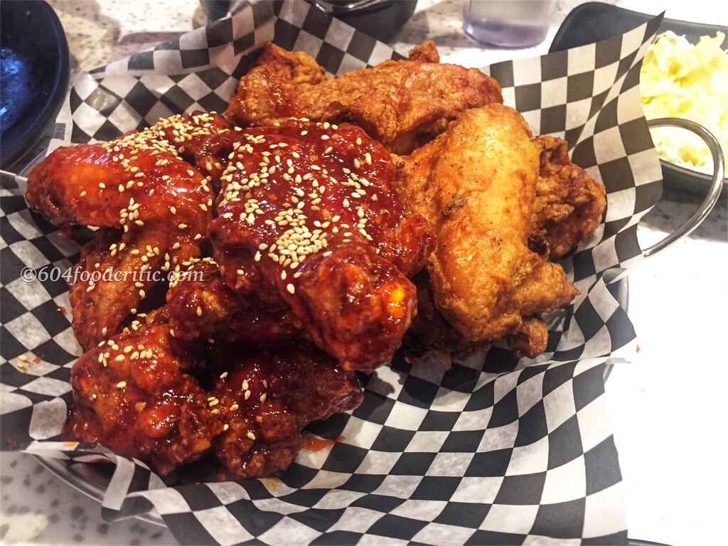 Todak Todak Korean Cuisine is the Best Korean Fried Chicken in Vancouver East Half & Half Chicken