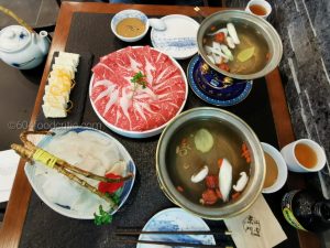 Beijing Hotpot in Richmond Limited table space