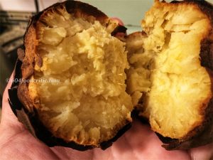 H-Mart Baked Sweet Potato Interior Texture