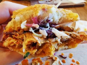 Meat and Bread Peri Peri Chicken Sandwich Inside