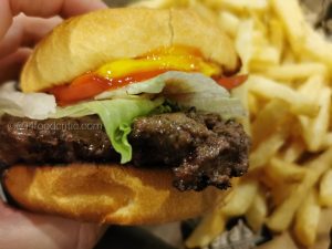 Veras Burger Shack on Main Street Vera Burger close up