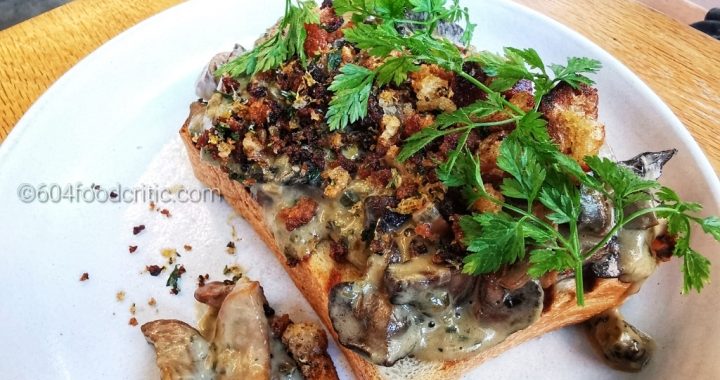 nemesis coffee downtown brunch foraged mushroom toast