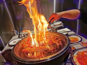 Tanlu Grill authentic charcoal barbeque grilling Marinated Beef Slices