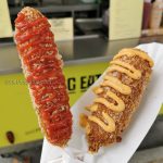 Dog Eat Corndog Crunchy Corndog and Mozza-Rella Crunchy Dog