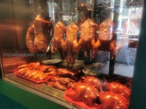 Downtown BBQ display