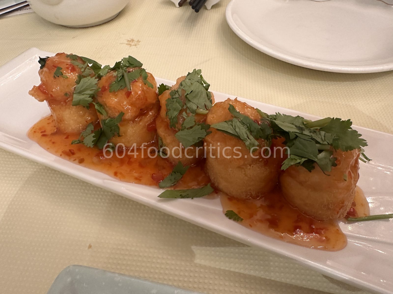 Fried chili dish at New Mandarin Seafood Restaurant